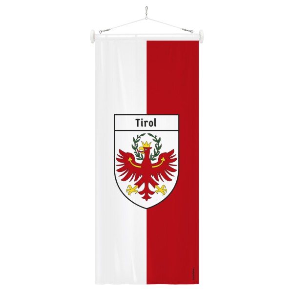 Tiroler-Bannerfahne mit Südtiroler Adler und Tirol
