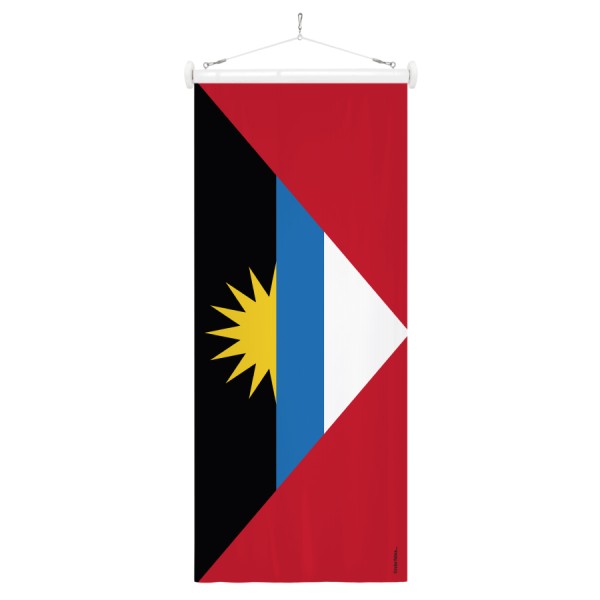Nationen-Bannerfahne Antigua und Barbuda