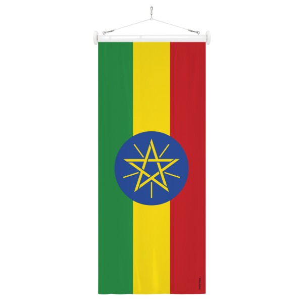 Nationen-Bannerfahne Äthiopien