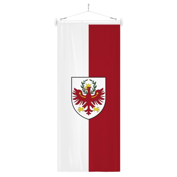 Tiroler-Bannerfahne mit Südtiroler Adler - tirolerfahne.com