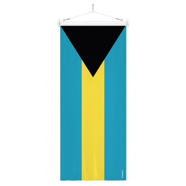 Nationen-Bannerfahne Bahamas