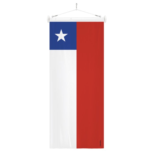 Nationen-Bannerfahne Chile