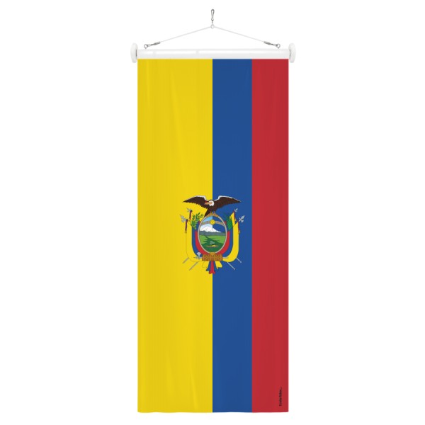 Nationen-Bannerfahne Equador