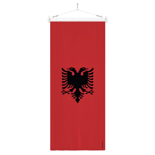 Nationen-Bannerfahne Albanien