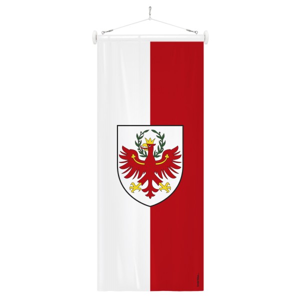 Tiroler-Bannerfahne mit Südtiroler Adler