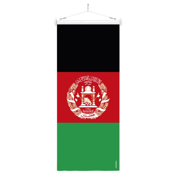 Nationen-Bannerfahne Afghanistan